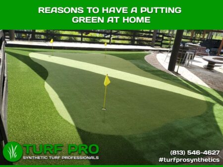 Some of the reasons you might want to have your own space at home to play golf