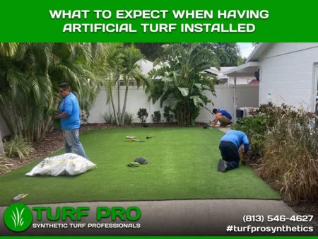 few things need to be done to the ground prior to artificial turf installation